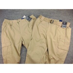 Propper Tactical Pants Lot of 2 Mens 46x37 Khaki Cargo Ripstop Gorp F525250250